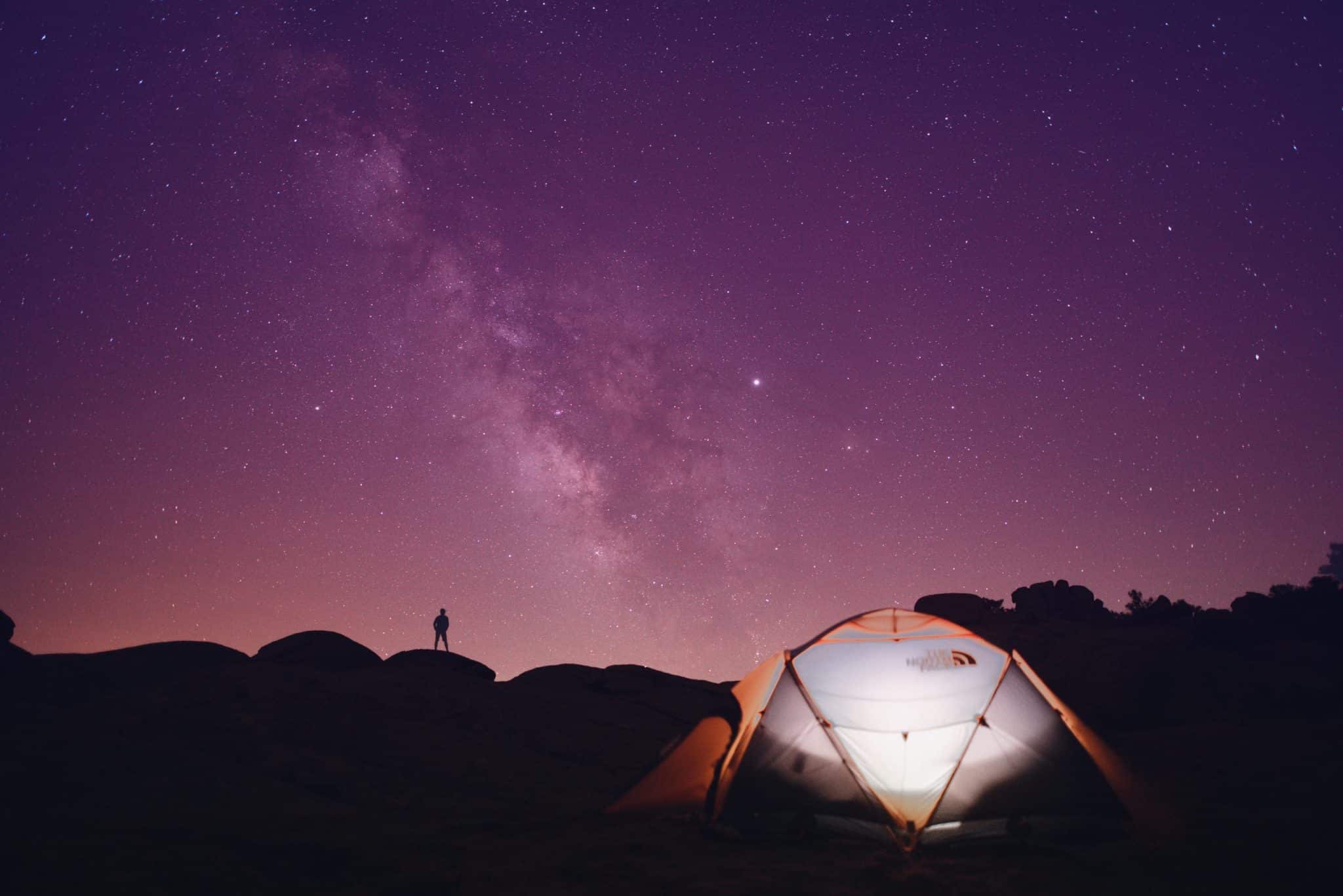 Night hikes under a canopy of stars