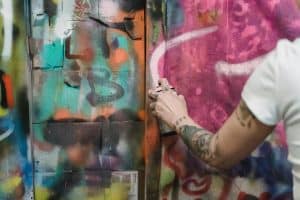 Art installations making hallways vibrant and welcoming